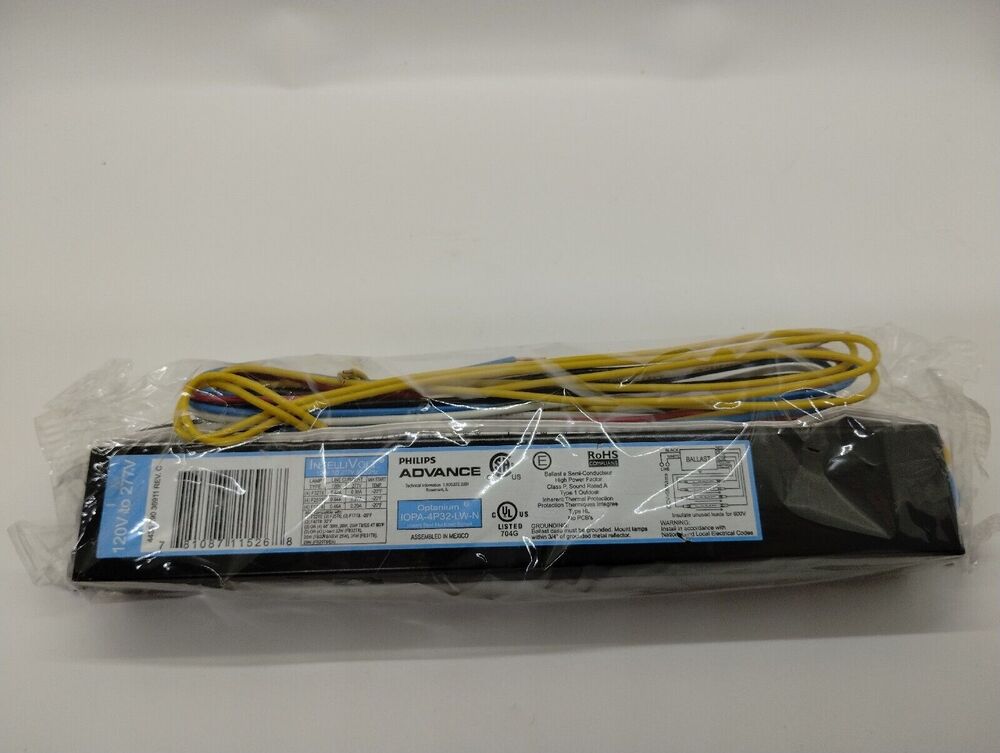 PHILIPS ADVANCE OPTANIUM IOPA-4P32-LW-N Electronic Ballast Lot of 3 NEW